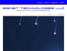 Tablet Screenshot of gigabittechnologies.net